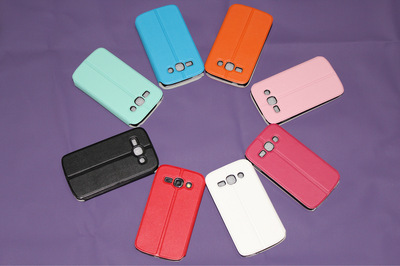 三星S7272/S7270/S7275防刮花全屏触摸皮套支架皮套评测